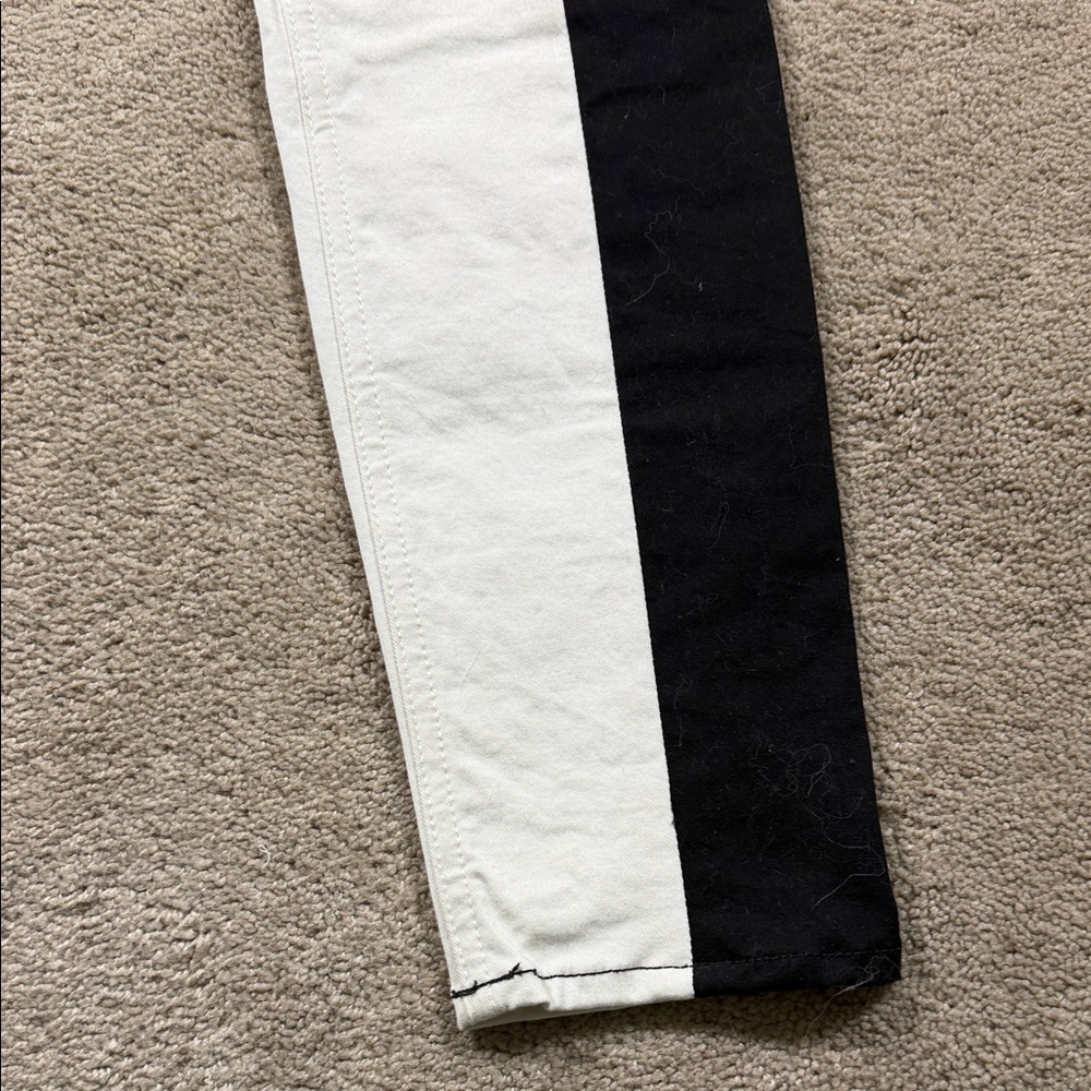 Rag & Bone White and Black Skinny Jeans - Picture 6 of 9